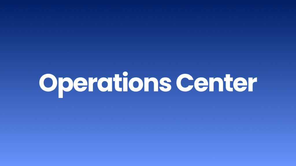 Få overblik over dine automatiseringer med Operations Center fra WITRICS