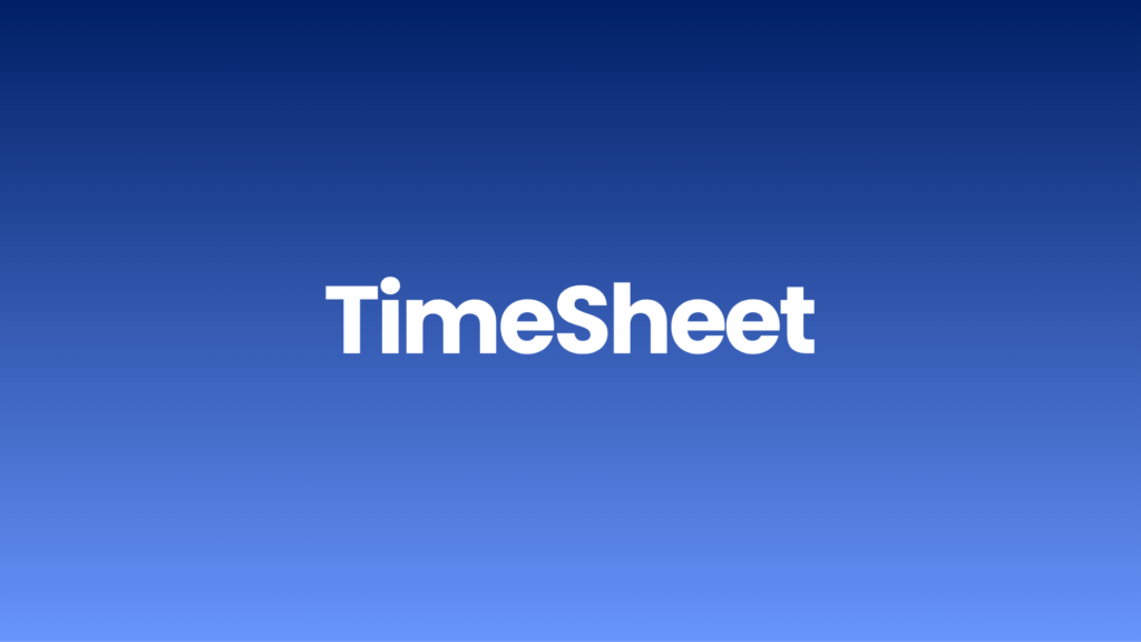 Tidsregistrering og projektstyring på dine præmisser ed TimeSheet fra WITRICS