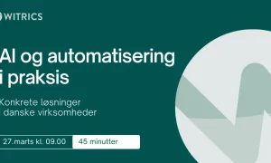 Webinar om AI automatisering i praksis